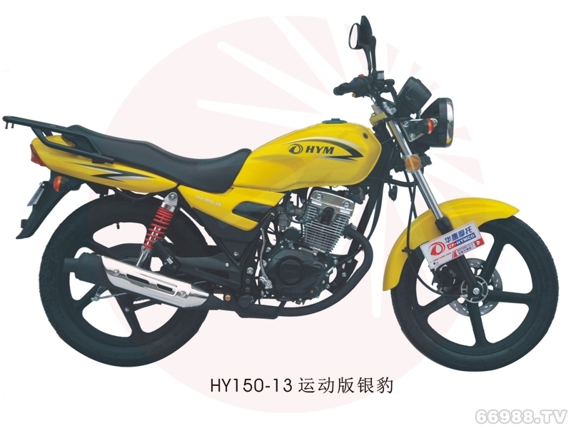 珠峰華鷹HY150-13運(yùn)動(dòng)版銀豹摩托車