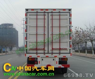 華馳泰騁 13米 30噸 3軸 廂式運(yùn)輸半掛車 LHT9380XXY